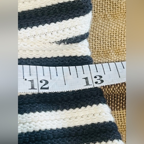 MADEWELL Black and White striped fit and flare dress XS - Picture 11 of 16